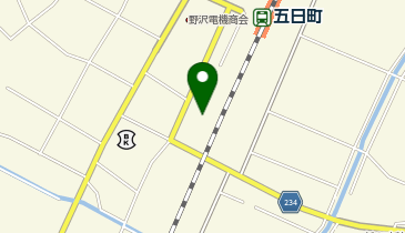 有限会社のざわや 総合衣料の地図画像