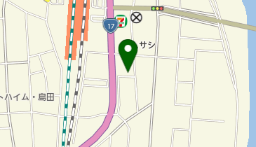 浦佐キリスト教会の地図画像