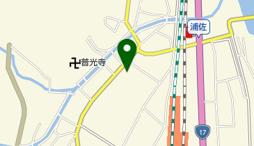 田中屋の地図画像