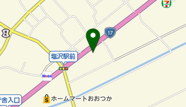 塩沢米穀株式会社の地図画像