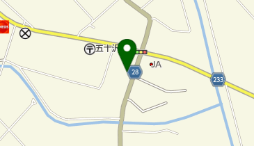 宮の上鍼療室の地図画像