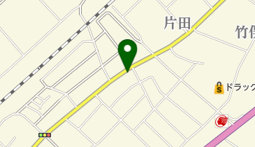 アオキ美容室の地図画像