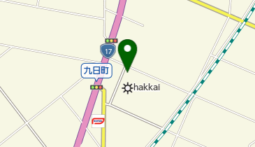 hakkai株式会社の地図画像