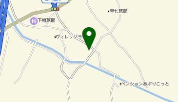 レンタルスキーかどやの地図画像