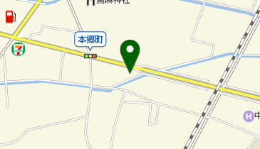 あべ衣料の地図画像