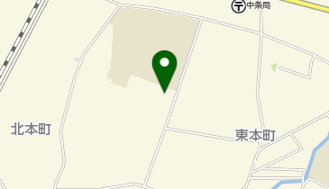 胎内市 中央公民館の地図画像