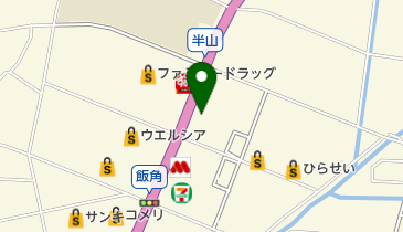 有限会社やまごん 国道店の地図画像