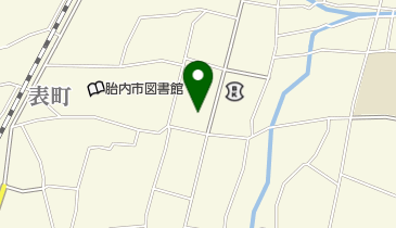 越竿洞釣具店の地図画像