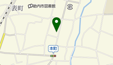 綿恒商店の地図画像