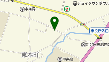 あず美容院の地図画像
