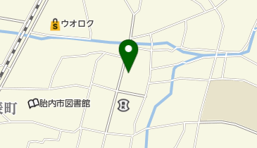 真野屋洋服店の地図画像