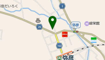 あいだ理容所の地図画像