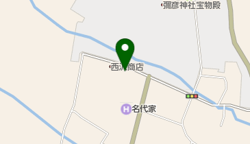 かめや弥彦店の地図画像