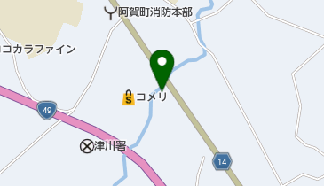 有限会社津川自動車整備工場の地図画像