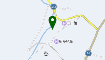 湯元館の地図画像