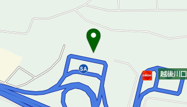 レストラン越後川口の地図画像