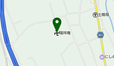 瑞祥庵の地図画像