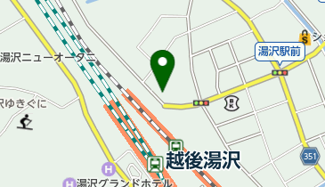 中野屋そば処湯沢店の地図画像