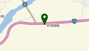 大倉電機の地図画像