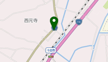 西元寺公会堂の地図画像