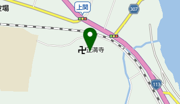 安養寺の地図画像