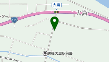 クローバー美容室の地図画像