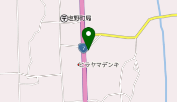 小田板金店の地図画像