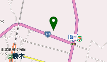 ゆり花園の地図画像