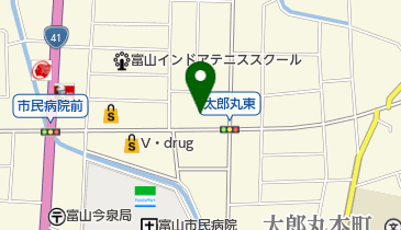 有限会社城造園の地図画像