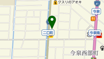 青い鳥の地図画像