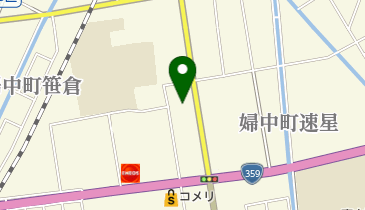 稲土商店の地図画像