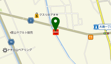株式会社ネクサスエナジー 富山大島サービスステーションの地図画像