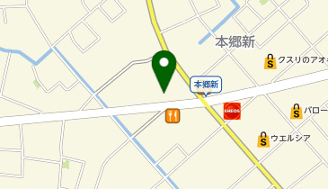 バンビ本郷店の地図画像