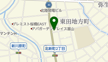 フルーツマキノの地図画像