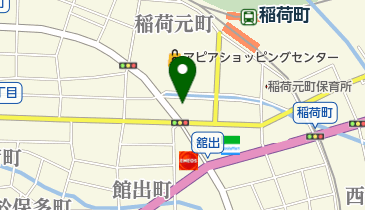 家具インテリアとがしの地図画像