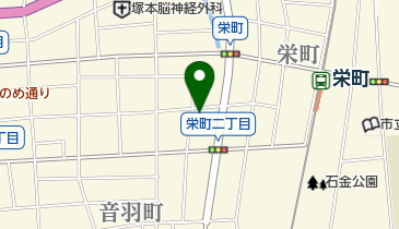 安念電器商会の地図画像