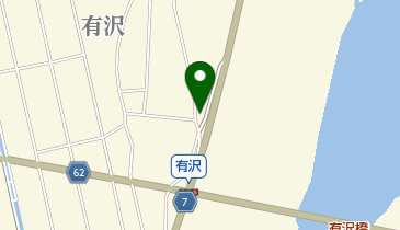 有沢公民館の地図画像