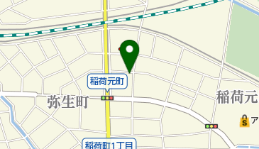 稲荷元町1丁目公民館の地図画像