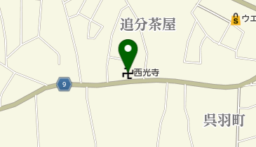 追分茶屋公民館の地図画像