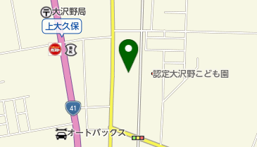 上大久保公民館の地図画像