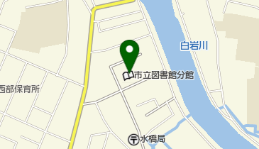 富山市立 水橋西部公民館の地図画像