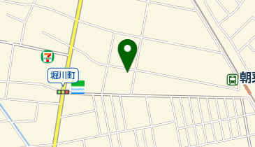 堀川町公民館の地図画像