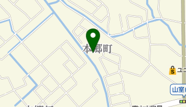 本郷町4区公民館の地図画像