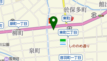 富山きもの学院の地図画像