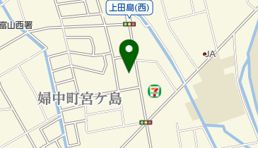 木谷綜合学園 婦中支部の地図画像