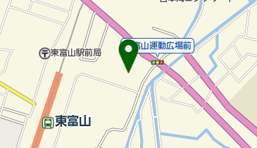 富山スイミングクラブ 東富山の地図画像