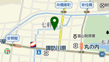 北陸設備工業株式会社の地図画像