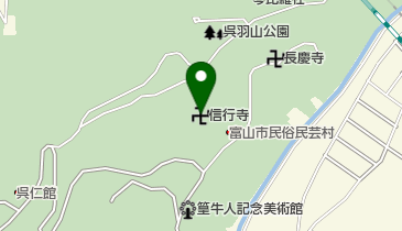 信行寺の地図画像