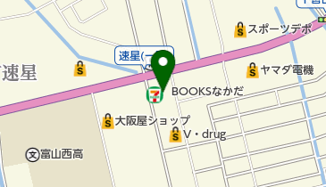 中田図書販売株式会社 Booksなかだ 婦中店 富山市 書店 939 2706 の地図 アクセス 地点情報 Navitime