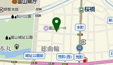 インフォメーションの地図画像